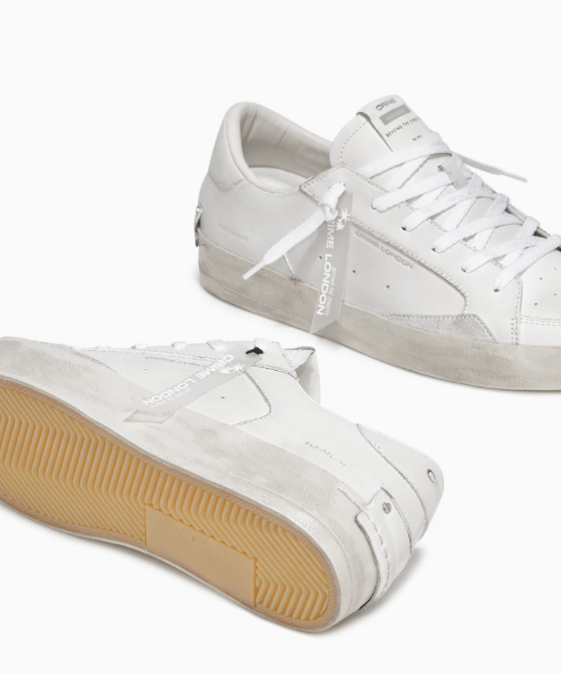 CRIME LONDON】SK8 DELUXE - ALL WHITE | MICHELLE