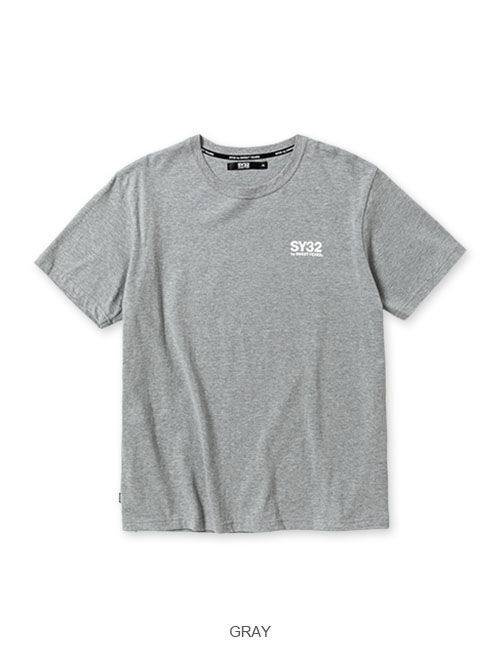 SY32 by SWEET YEARS 】BOX LOGO BACK PRINT TEE |