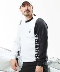 【SY32 by SWEET YEARS GOLF】CARDBOARD PANEL PULL OVER