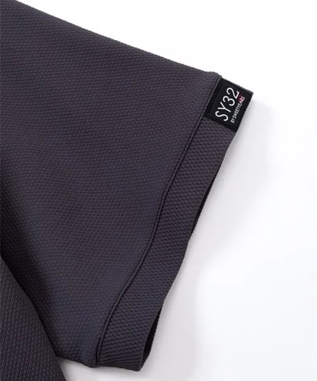 【SY32 by SWEET YEARS GOLF】NEO-PRO POPCORN KNIT MOCK