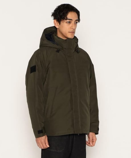 【DANTON】MEN'S ARMY HOODED DOWN JACKET