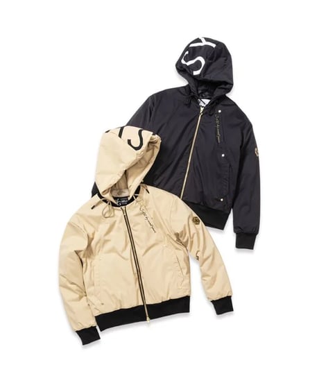 【SY32 by SWEET YEARS GOLF】KNIT LAMINATION PADED JK
