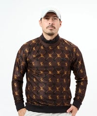 【SY32 by SWEET YEARS GOLF】SYG MONOGRAM MOCK