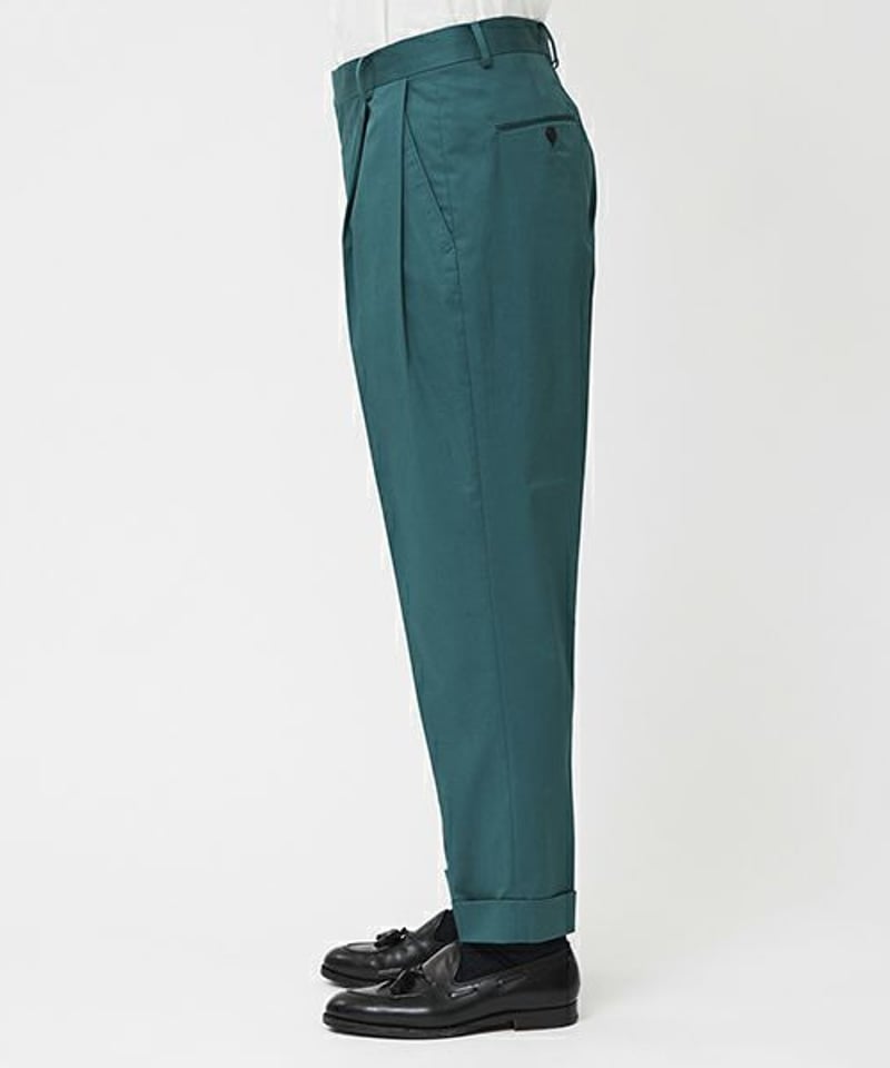 colon CPT-1 2out-Pleats スラックス ストレッチチノ 3 colon CPT-1 2out-Pleats スラックス ストレッチチノ 3