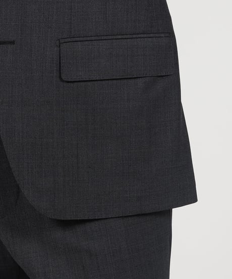 【TOMORROWLAND MEN】SUPER120’Sウール ストレッチ シングルブレステッド 2Bジャケット