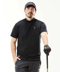 【SY32 by SWEET YEARS GOLF】G-002 EMBOSS STRETCH MOCK