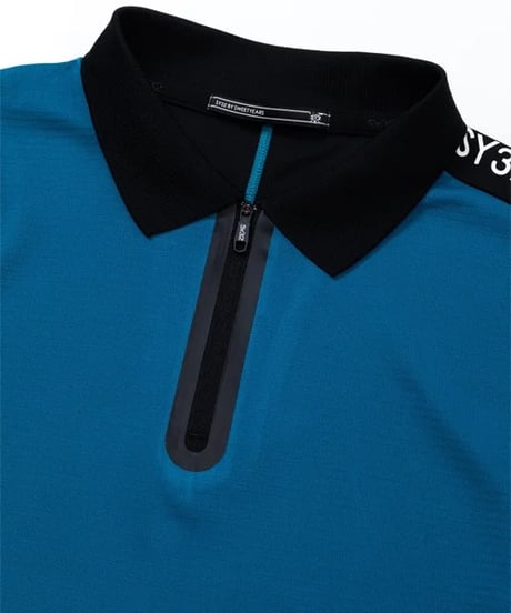 【SY32 by SWEET YEARS GOLF】LASER ZIP UP POLO