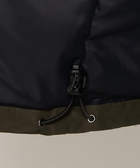 【DANTON】MEN'S ARMY HOODED DOWN JACKET