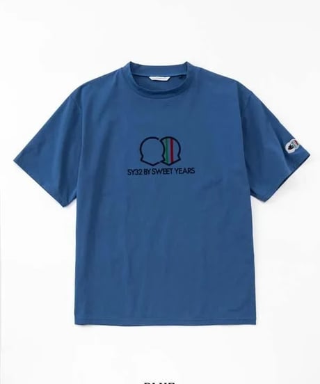 【SY32 by SWEET YEARS GOLF】EMBLEM MOCK T