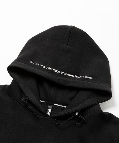 【SY32 by SWEET YEARS 】NAME TAG BIG SILHOUETTE P/O HOODIE