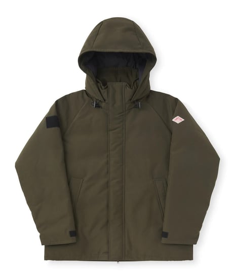 【DANTON】MEN'S ARMY HOODED DOWN JACKET