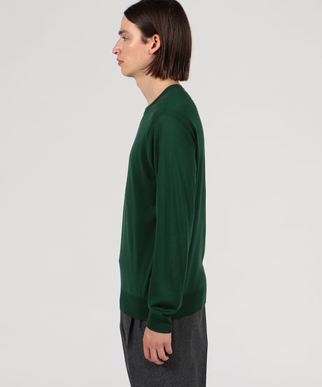 【TOMORROWLAND MEN】スーパーファインメリノウール クルーネックプルオーバー S WOOL