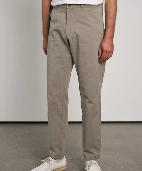 【About Companions】Light 5-pocket summer trousers Olf in dusty olive