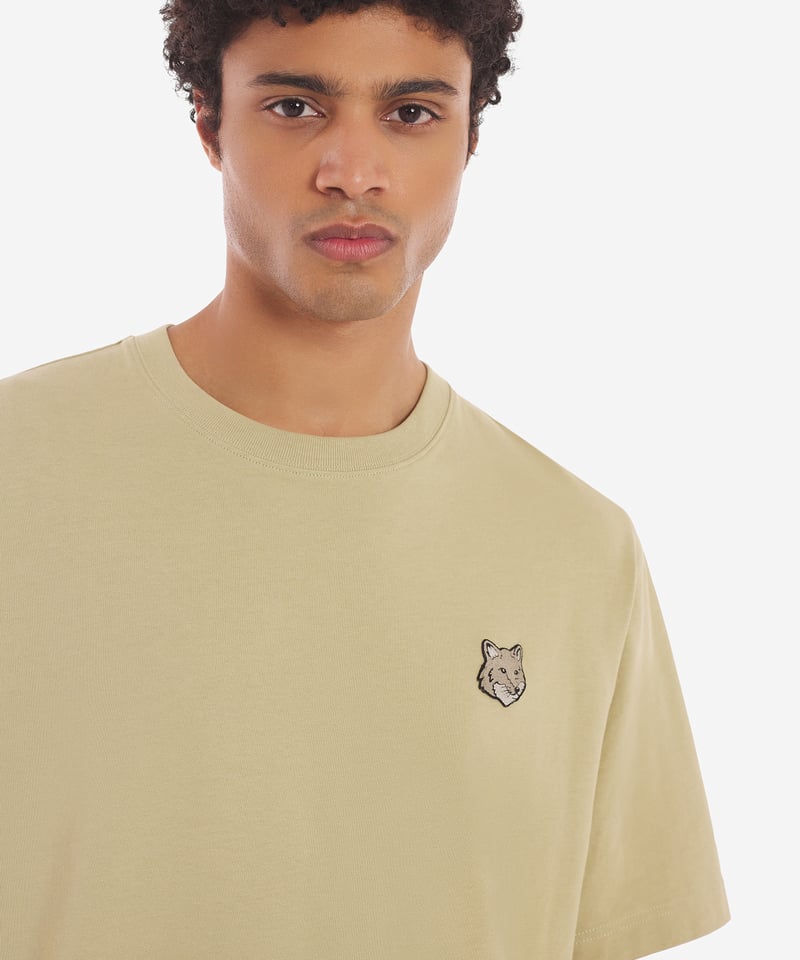 MAISON KITSUNE】BOLD FOX HEAD PATCH OVERSIZE TE
