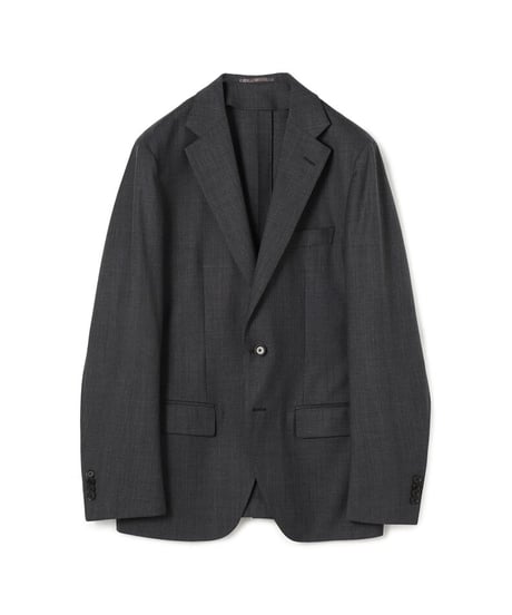 【TOMORROWLAND MEN】SUPER120’Sウール ストレッチ シングルブレステッド 2Bジャケット