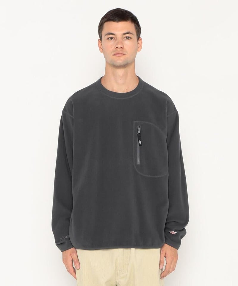 DANTON】POLARTEC FLEECE CREW NECK PULLOVER | MI