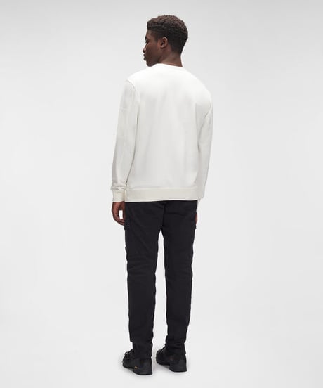 【C.P.COMPANY】Light Fleece Crew Neck Sweatshirt