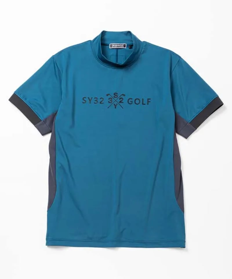新品☆【SY32 GOLF】 G-002 EMBOSS STRETCH MOCKSY32 by SWEET YEARS