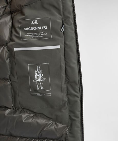 【C.P.COMPANY】Micro-M (R) Hooded Down Jacket
