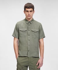 【C.P.COMPANY】Lino Pockets Shirt