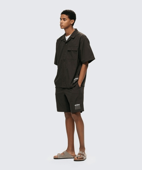 【WILD THINGS】OPEN COLLAR POCKET SHIRTS