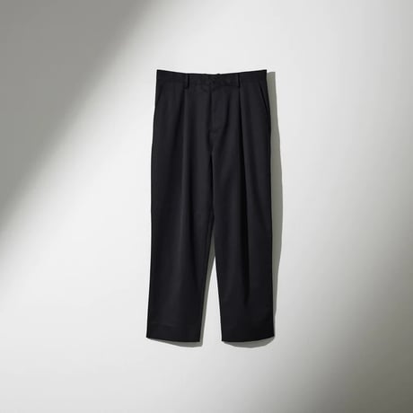 【:colon】CPT-15/ 1out-Pleats Pants -Wool Gabardine