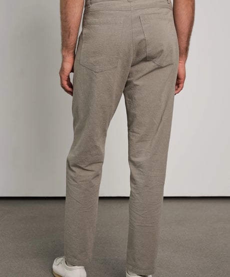 【About Companions】Light 5-pocket summer trousers Olf in dusty olive