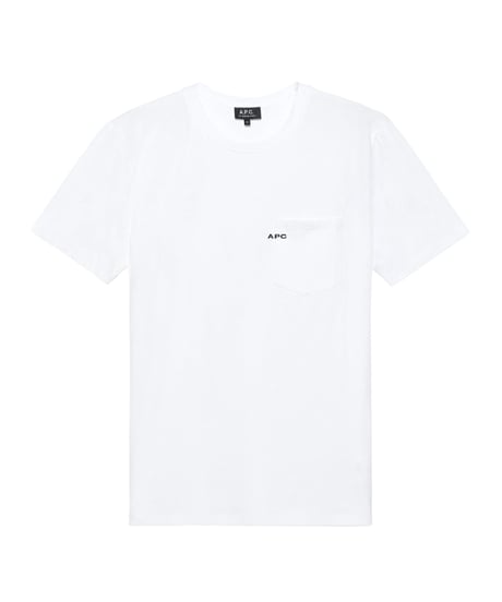 【A.P.C.】刺繍入りポケットTシャツ