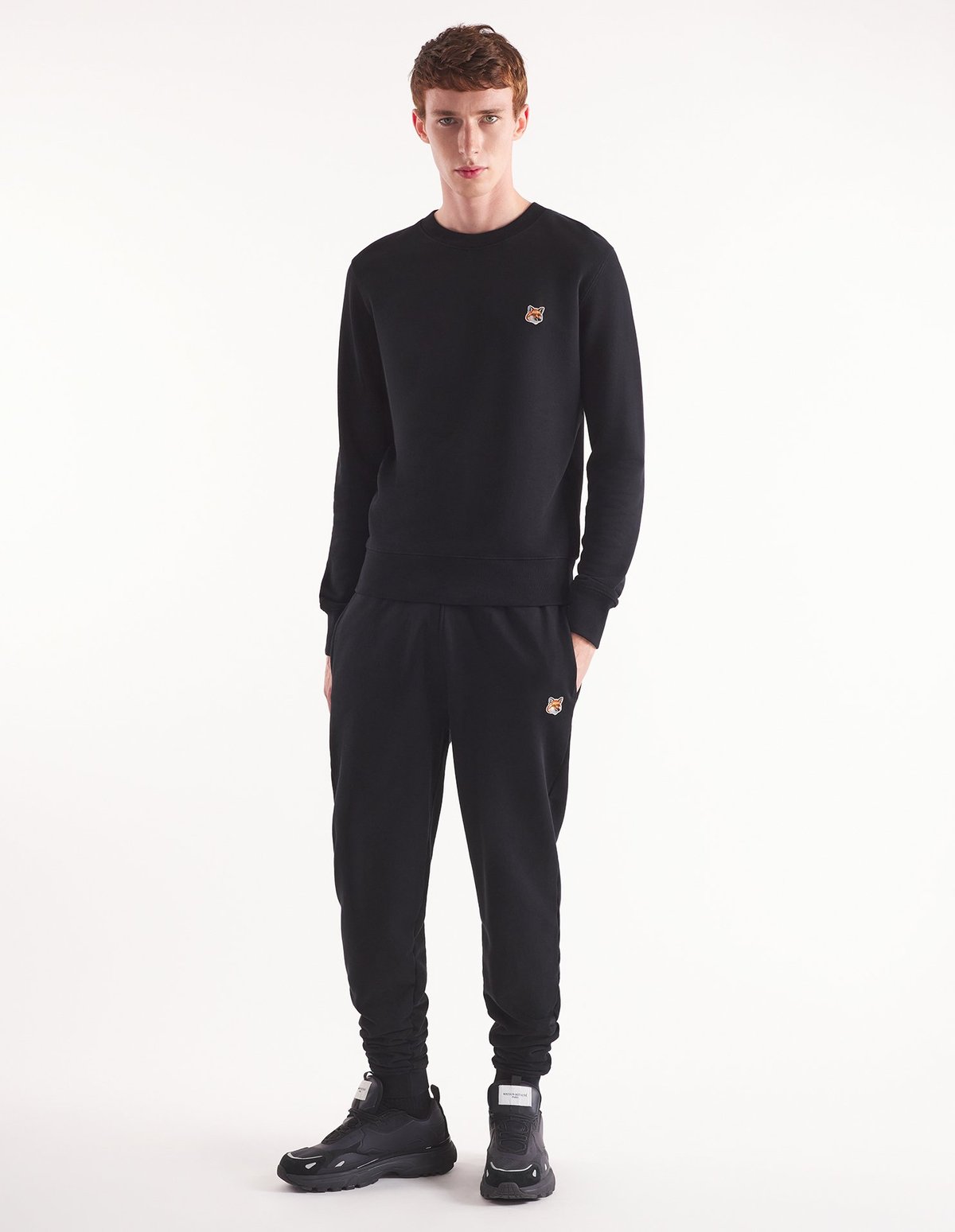 MAISON KITSUNE】FOX HEAD PATCH REGULAR SWEATSHI