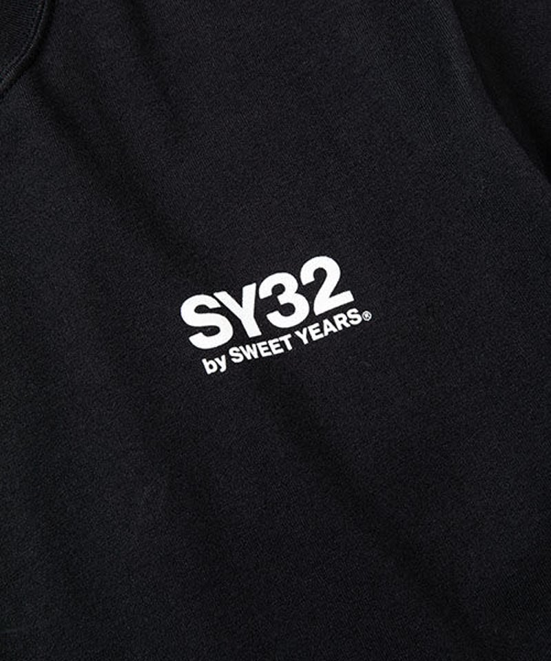 SY32 by SWEET YEARS 】BOX LOGO BACK PRINT TEE |...