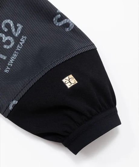 【SY32 by SWEET YEARS GOLF】STRETCH GRAPHIC COMBI JACKET