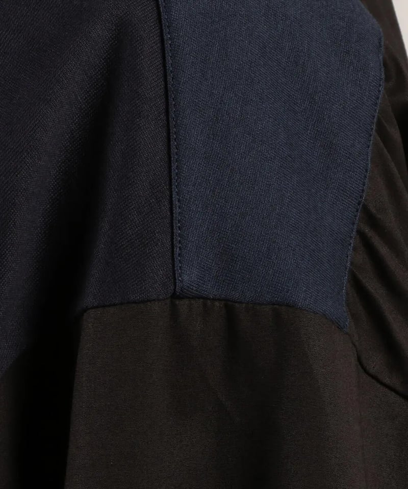 TOMORROWLAND MEN】コットン シャツコンビデザインプルオーバー | MICHE