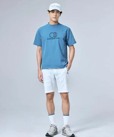 【SY32 by SWEET YEARS GOLF】EMBLEM MOCK T