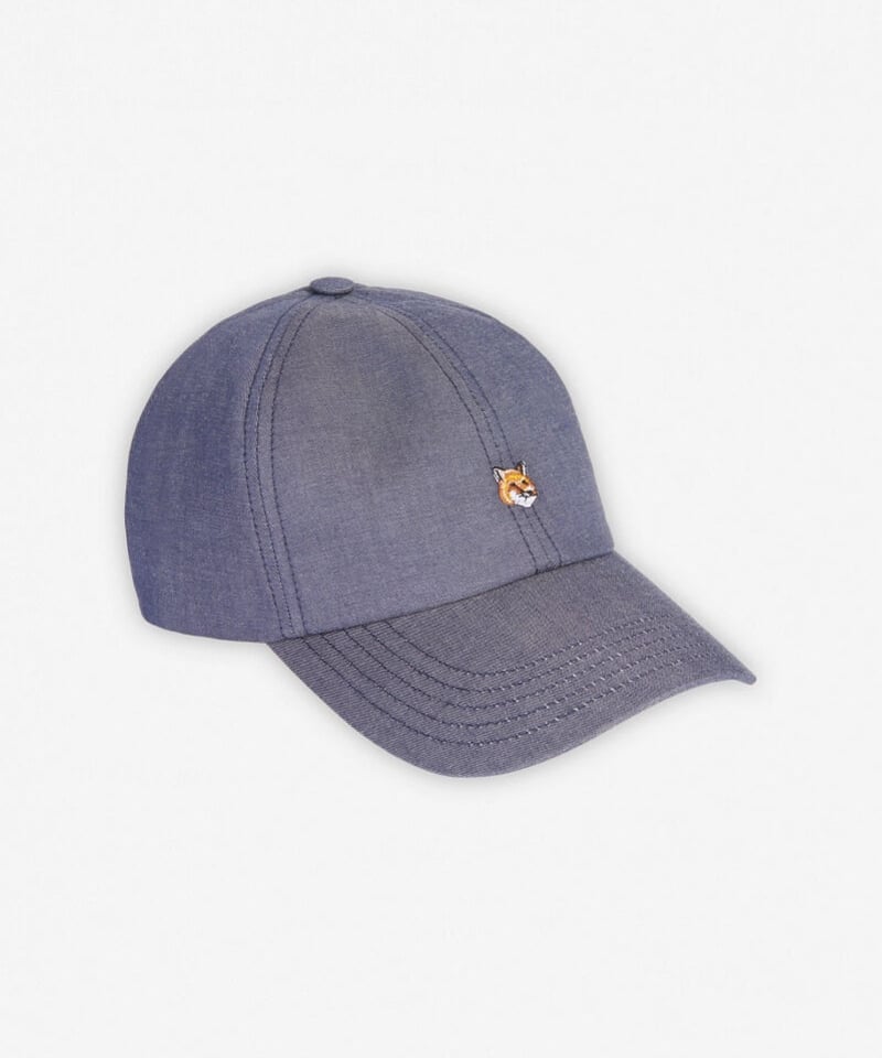 MAISON KITSUNÉ】SMALL FOX HEAD EMBROIDERY 6P CA