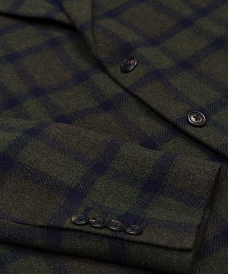 【CIRCOLO1901】OVER CHECK BASIC BLAZER