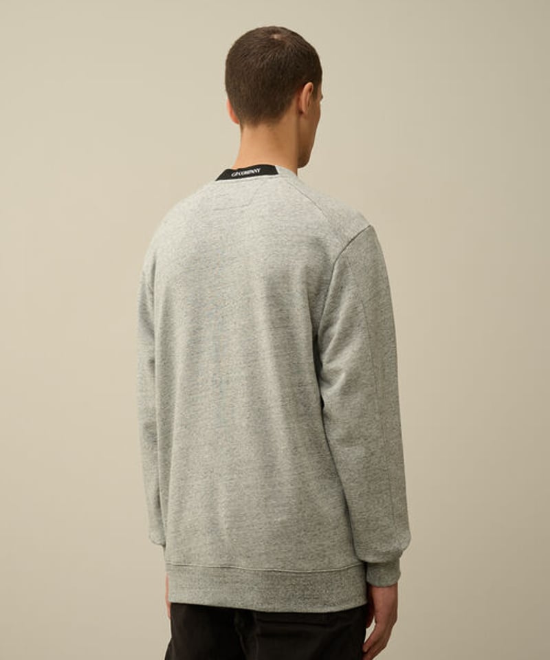C.P.COMPANY】Diagonal Raised Fleece Crew Neck L C.P.COMPANY】Diagonal Raised Fleece Crew Neck L