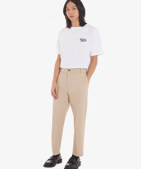 【MAISON KITSUNE】HANDWRITING COMFORT TEE-SHIRT