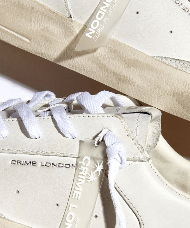 CRIME LONDON】SK8 DELUXE - ALL WHITE | MICHELLE