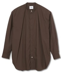 【:colon】1in-Pleats Longshirt - Cotton Typewriter
