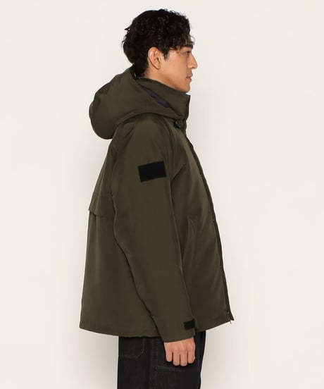 【DANTON】MEN'S ARMY HOODED DOWN JACKET