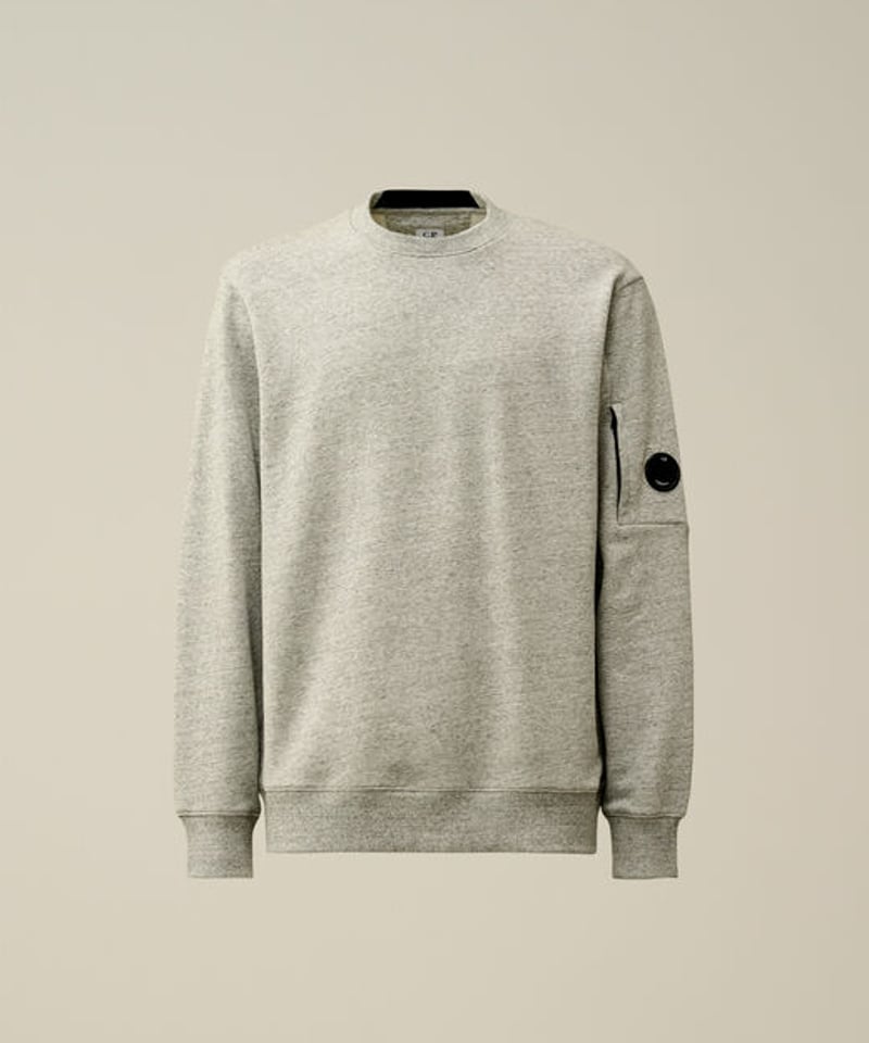C.P.COMPANY】Diagonal Raised Fleece Crew Neck L C.P.COMPANY】Diagonal Raised Fleece Crew Neck L