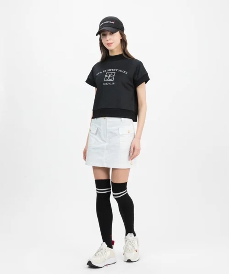 SY32 by SWEET YEARS GOLF】SYG JQ INTERLOCK S/S