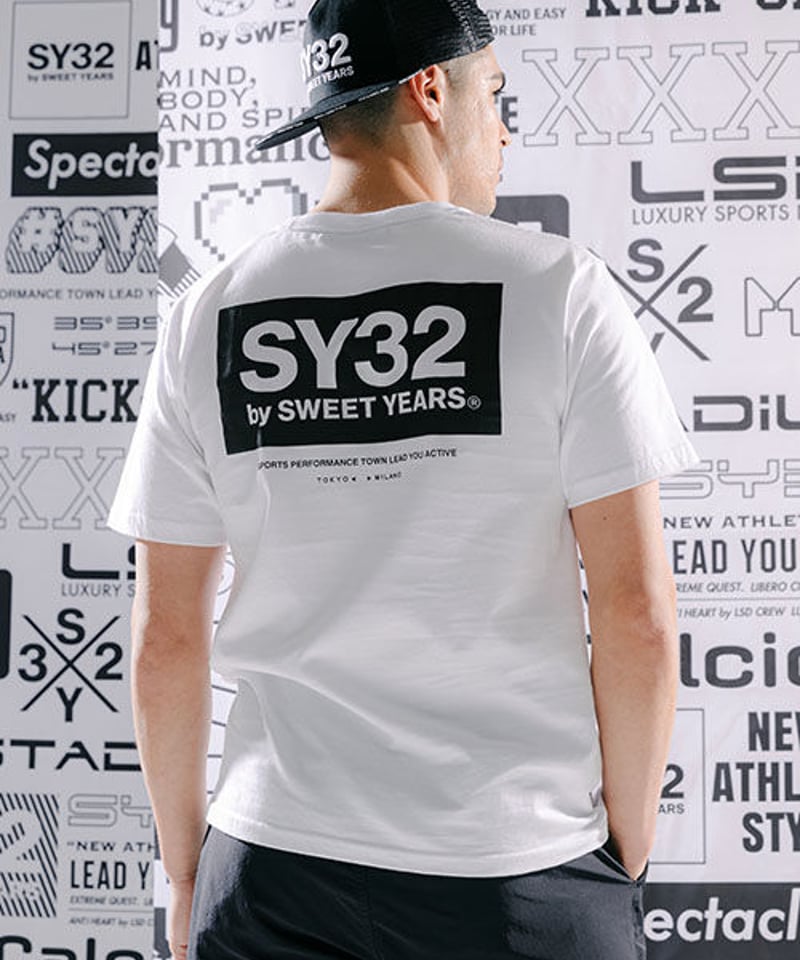 SY 32 SWEET YEARS メッシュシャツ L ホワイト　新品タグ付き 3D LOGO TEE | TOPS,T-SHIRTS | 【公式】SY32 by SWEET YEARS