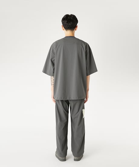 【N.HOOLYWOOD】PANELED T-SHIRT CHARCOAL