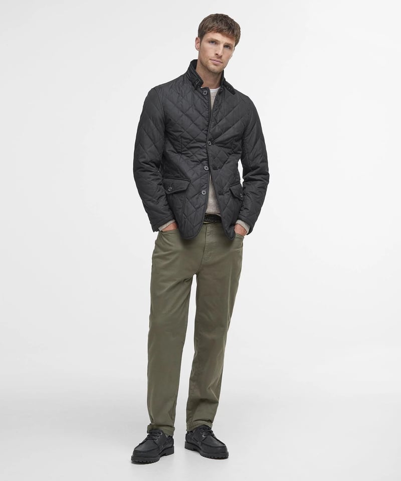 (取寄) バブアー メンズ キルテッド ルッツ Barbour men Quilted Lutz Black Barbour】Lutz Quilted Jacket | MICHELLE STORES