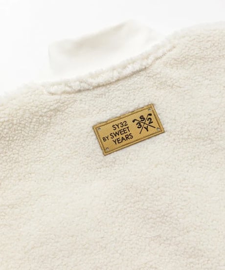 【SY32 by SWEET YEARS GOLF】WOOL ECO BOA PULLOVER