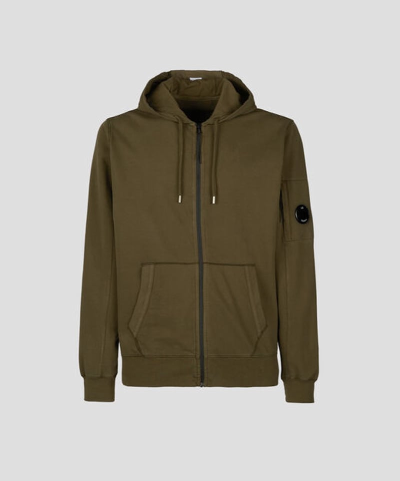 C.P.COMPANY】Light Fleece Zipped Hoodie | MICHE