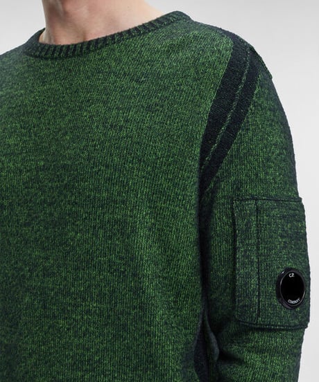 【C.P.COMPANY】Fleece Knit Jumper