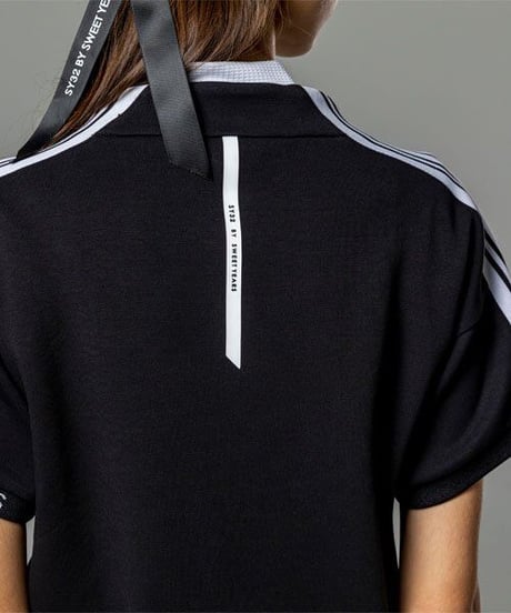 【SY32 by SWEET YEARS GOLF】DOUBLE FACE SWEAT MOCK SHIRTS