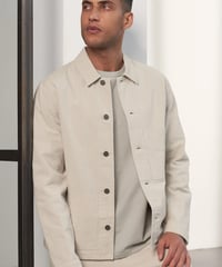 【About Companions】Workwear inspired light jacket Asir in sand